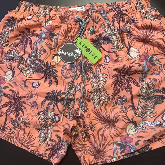 NWT PacSun Size Medium Swim Shorts Boardies Drawstring Waist - Picture 1 of 4